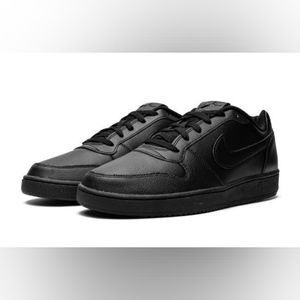 Mens Nike Sneakers Size 12.5 NEW Black Ebernon Low Shoes